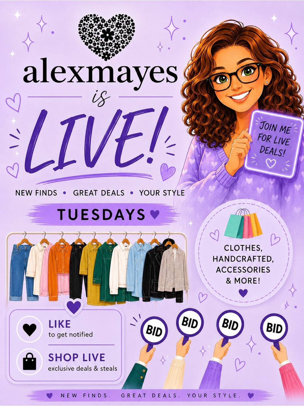 🎻 alexmayes is live 🎻